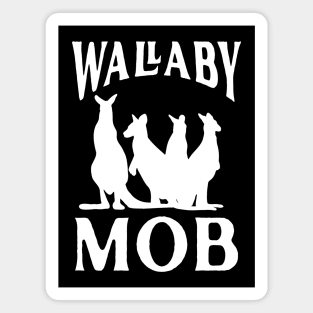 Wallaby Mob Australian Animal Magnet